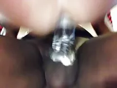 Érett milf cums a bbc krémes