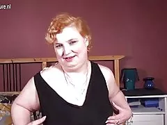 Nagy amatőr nagymama kedvenc fekete játék